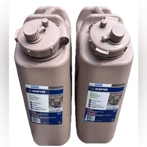 2x NEW Scepter 5 Gallon 20 Liter Heavy Duty Military Water Container Sand